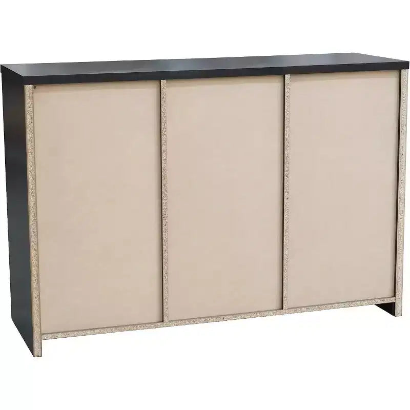 Sideboard mit Stauraum für Küche, Esszimmer und Eingangsbereich, Eiche Schokolade