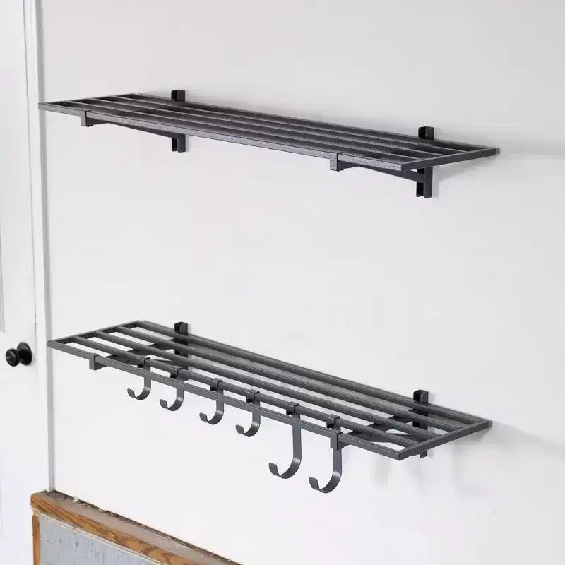 Étagères murales de garage de 1' x 4' | Lot de 2 | Gris