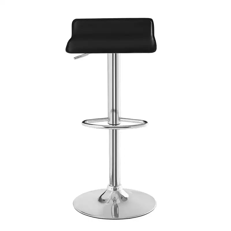 Juego de 2 taburetes de bar, taburetes de mostrador con asiento giratorio y altura ajustable, para cocina/bar/comedor/sala de estar