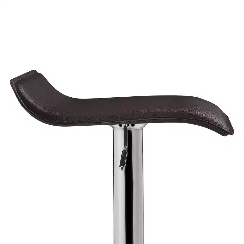 Juego de 2 taburetes de bar, taburetes de mostrador con asiento giratorio y altura ajustable, para cocina/bar/comedor/sala de estar