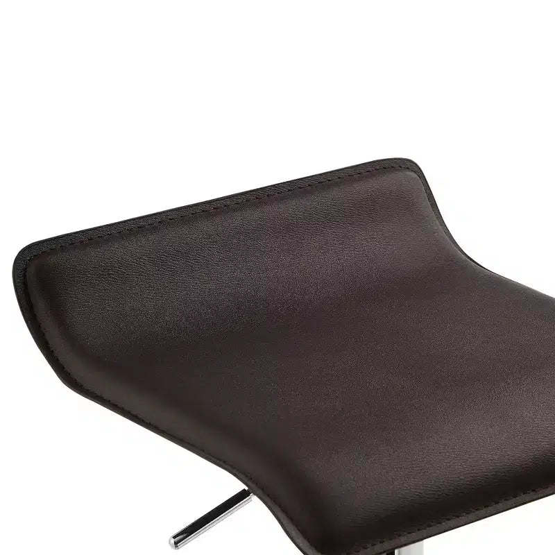 Juego de 2 taburetes de bar, taburetes de mostrador con asiento giratorio y altura ajustable, para cocina/bar/comedor/sala de estar