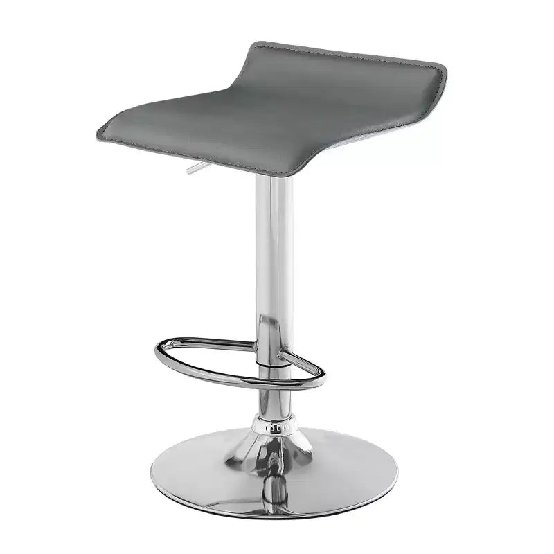 Juego de 2 taburetes de bar, taburetes de mostrador con asiento giratorio y altura ajustable, para cocina/bar/comedor/sala de estar