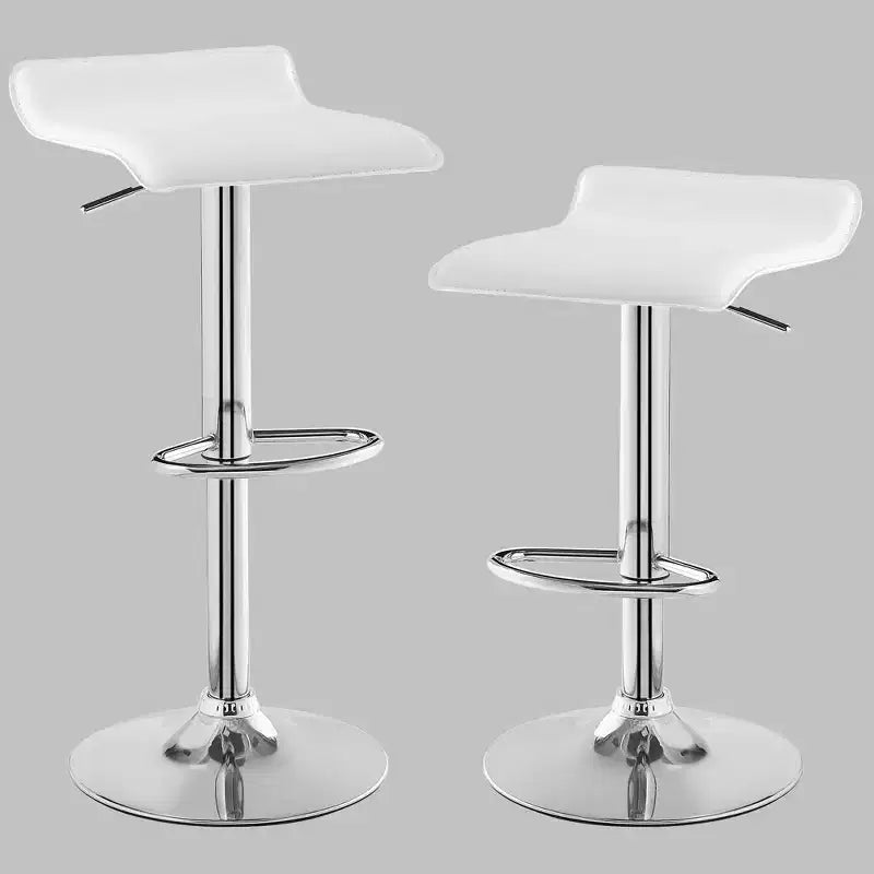 Set aus 2 Barhockern, höhenverstellbare Barhocker mit Drehfunktion, für Küche/Bar/Esszimmer/Wohnzimmer
