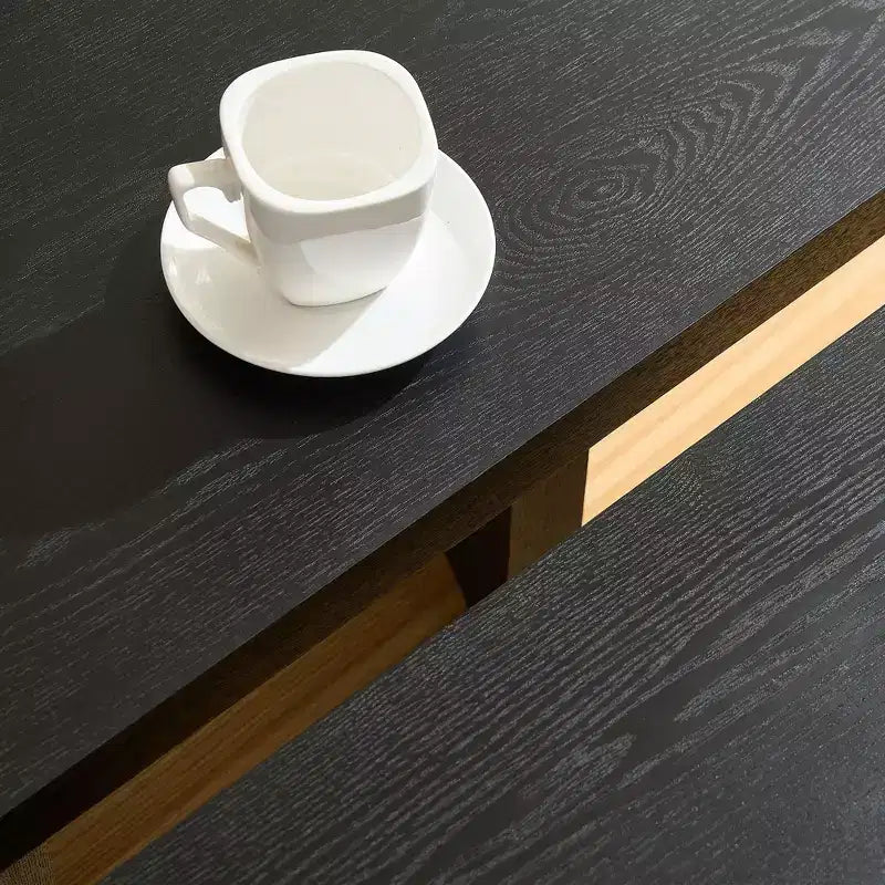 Schmetterlings-Couchtisch aus MDF, teilbar in 2 kleine Tische für Wohnzimmer und Schlafzimmer