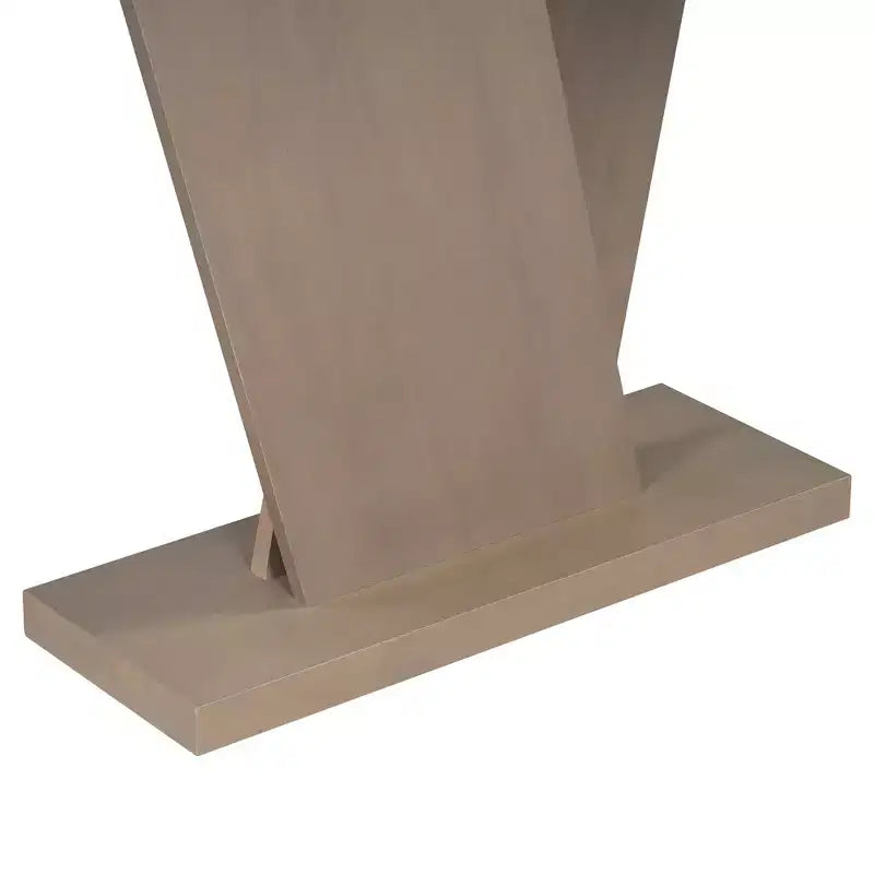 Mesa consola para recibidor, mesa decorativa para pasillo, mesa estrecha para sofá con chapa de madera natural, versatilidad clásica