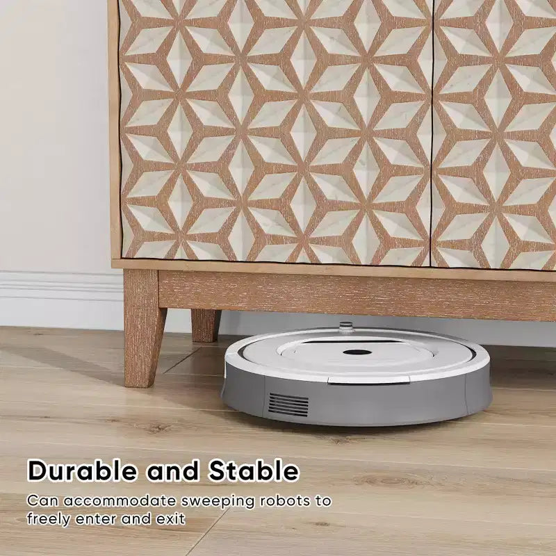 31.5 Aparador de diseño geométrico con 2 puertas y estantes ajustables para la sala de estar, la cocina o el comedor, color beige